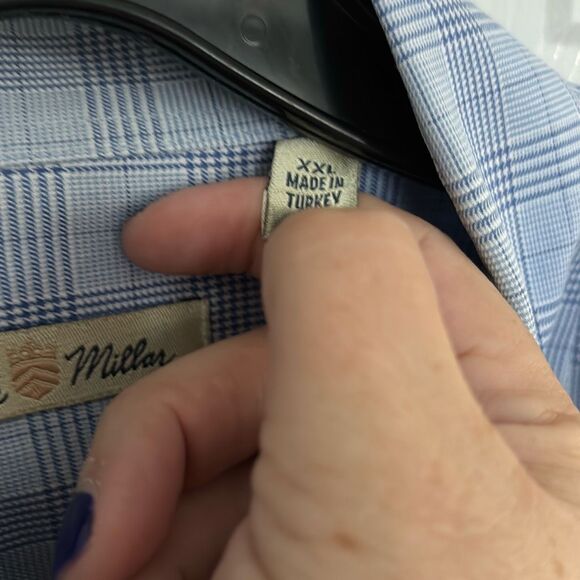 Peter Millar button down shirt size XXL - Picture 4 of 5